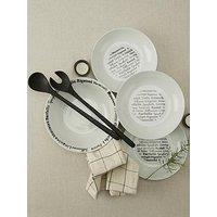 Waterside Italian Script 5-Piece Pasta Set
