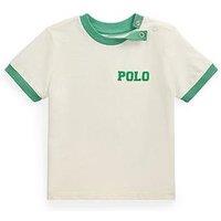 Polo Ralph Lauren Baby Boys Short Sleeve T-Shirt - Cream