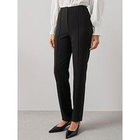 The Very Collection Seamed Slim Leg Formal Trouser - Black