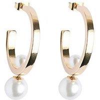 Pieces Laila Earrings - Bright Gold