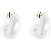 Pieces Lina A Earrings - White