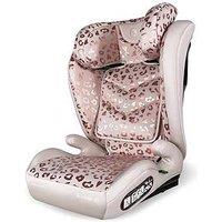 My Babiie Mbcs23 Lite I-Size (100-150Cm) High Back Booster Car Seat - Blush Leopard