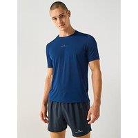 Ronhill Men'S Running Tech Short Sleeve Tee - Navy