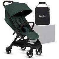Silver Cross Clic Pushchair With Travel Bag - Conifer
