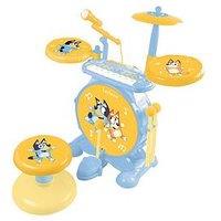 Bluey Rock Band Electronic Drum Set With Seat