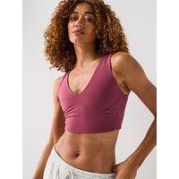 Fp Movement Womens Training Never Better Crop Cami - Pink