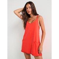 Fp Movement Womens Training Hot Shot Mini Dress - Red