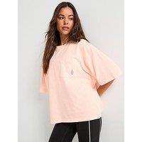 Fp Movement Womens Training Logo Tackle Tee - Pink