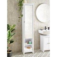 Very Home Bramford Mirrored Tall Cabinet