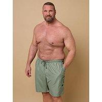 Badrhino Cargo Swim Shorts - Green