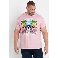 Badrhino Sunshine Palm Beach T-Shirt - Pink