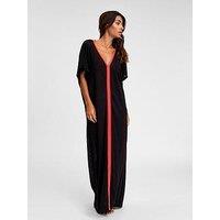 Pitusa Inca Abaya Beach Dress - Black