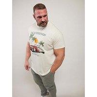 Badrhino Palm Springs T-Shirt - Natural
