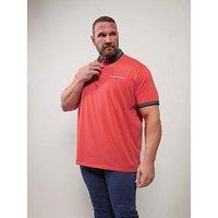 Badrhino Chambray Pocket Polo Shirt - Orange