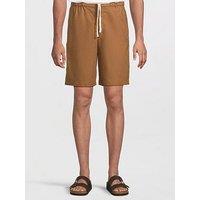 Mango Cabrera Smart Casual Bermuda Shorts - Brown