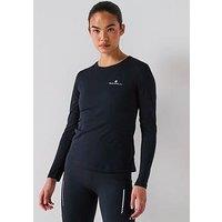Ronhill Women'S Running Core Long Sleeve Tee - Black