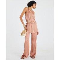 River Island Halter Neck Top - Brown
