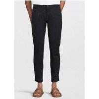 Mango Prato Smart Casual Tapered Fit Chino Trousers - Navy