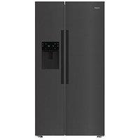 Hotpoint Hpg26574Wxbr5Uk - Dual No Frost Side-By-Side Fridge Freezer - Dark Silver