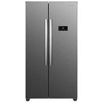 Indesit Ingf6441Xp4Uk American Side-By-Side 442L Total No Frost Fridge Freezer - Silver