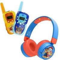 Paw Patrol Walkie Talkie Set And Wireless Headphones