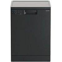 Indesit In2Fe13Dt9Auk 60Cm Wide Freestanding 13-Setting Dishwasher - Dark Silver