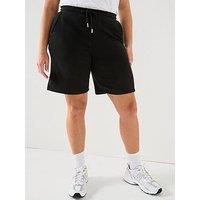 V By Very Curve Longline Jogger Short - Black