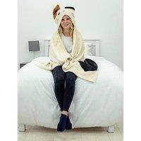 Squishmallows Camcat 3D Hooded Fleece Blanket