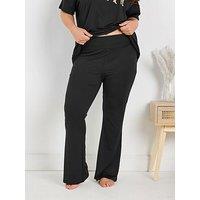 Yours Curve Yoga Pant - Black