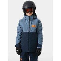 Helly Hansen Junior Unisex Traverse Ski Jacket - Navy