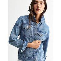 New Look Blue Oversized Denim Jacket