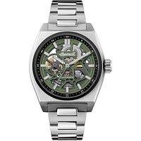 Ingersoll Vert Gents Automatic Watch, Green Dial, Stainless Steel Case And Bracelet