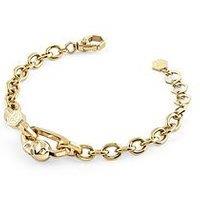 Philipp Plein Edge Ip Gold Bracelet