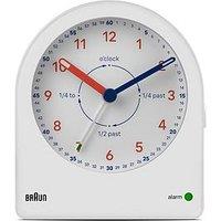 Braun Time Teacher Analogue Alarm Clock