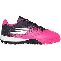 Skechers Toddler Razor 1.5 Astro Turf Football Boots - Pink