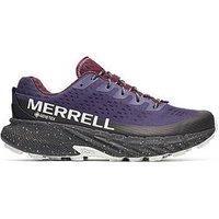 Merrell Womens Trail Running Agility Peak 5 Goretex Shoes - Purple