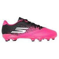 Skechers Junior Razor 1.5 Firm Ground Football Boots - Pink