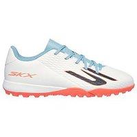 Skechers Junior Skx 02 Astro Turf Football Boots - White
