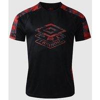 Umbro Mens Football Pro Training Active Jersey - Black