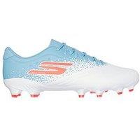 Skechers Mens Razor 1.5 Academy Firm Ground Football Boots - White