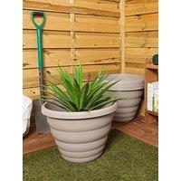 Wham H344 Beehive 48Cm Round Pot - Set Of 4