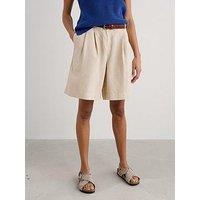 Seasalt Cornwall Clover Bloom Shorts - Beige