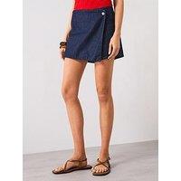 Mango Denim Skort - Blue