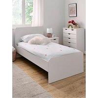 The Very Collection Aspen Kids Bed With Mattress Options (Buy & Save) - White Oak Effect - Bed Frame Only