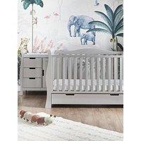 Obaby Stamford Luxe 2 Piece Room Set - Warm Grey