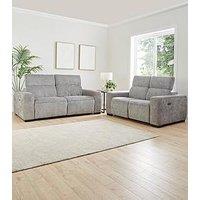 Very Home Venosa 3 + 2 Power Recliner Fabric Sofas