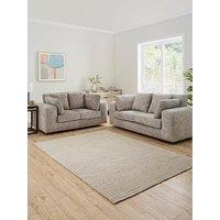 Very Home Avena 3 + 2 Seater Fabric Sofas
