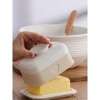 Price & Kensington Daisy Butter Dish