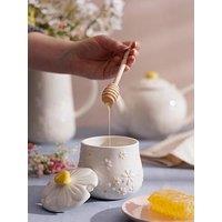 Price & Kensington Daisy Honey Pot And Drizzler