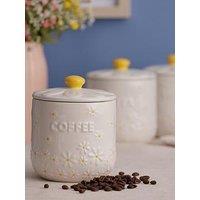 Price & Kensington Daisy Tea, Coffee And Sugar Set Of 3 Storage Jars